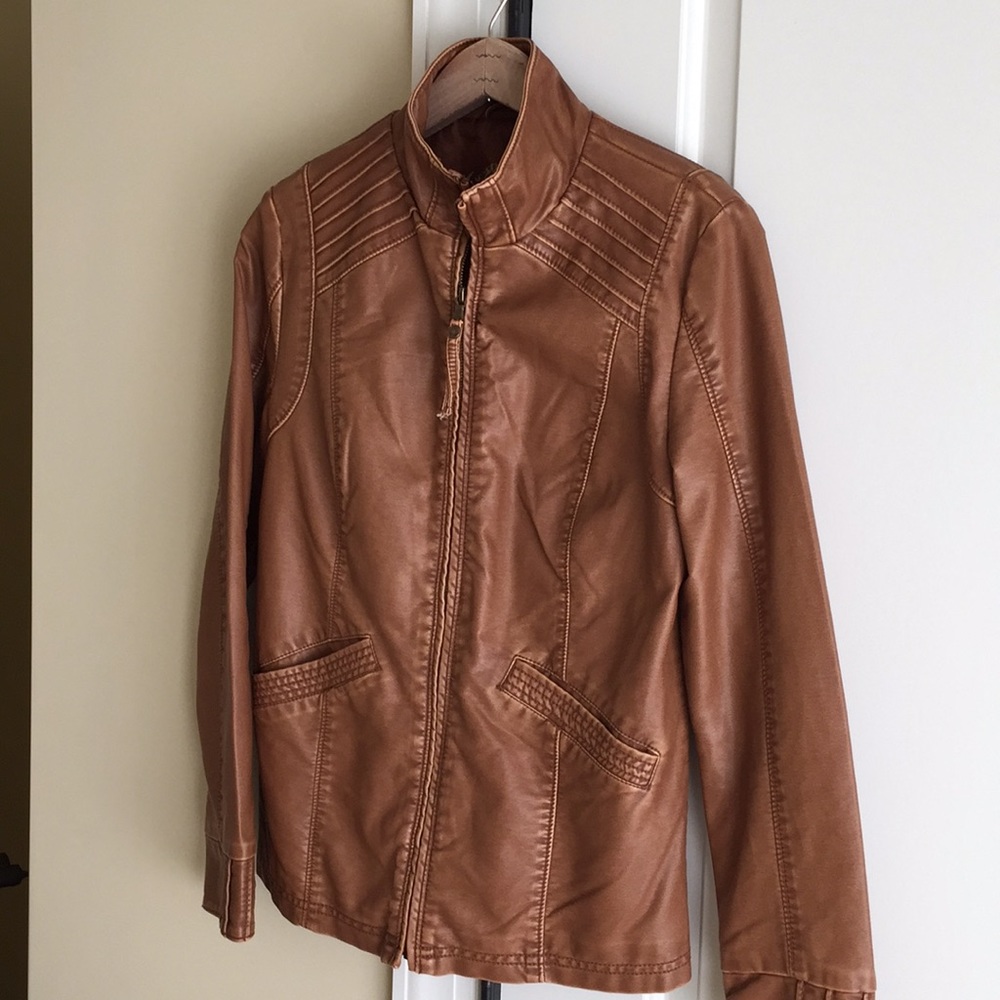 Non leather jacket